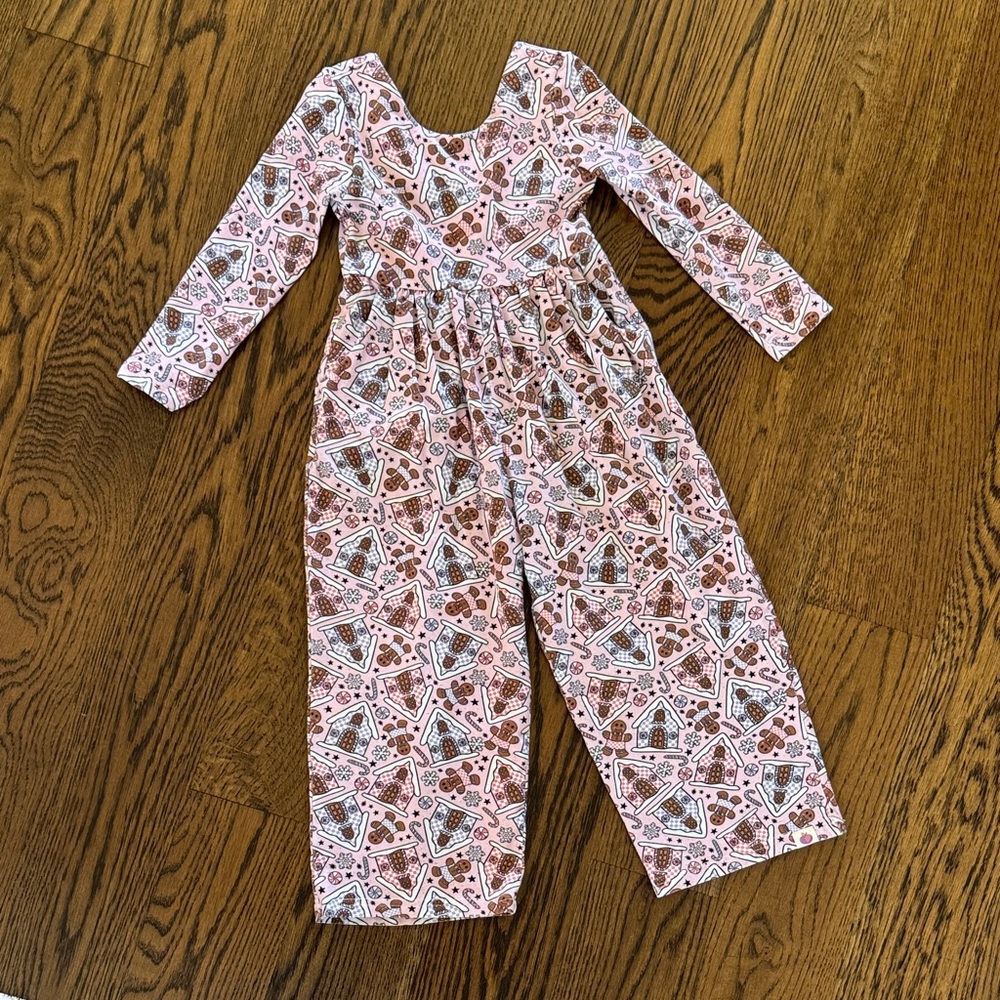 Patterned Kids Jumpsuit